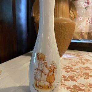 Vintage Holly Hobbie Vase “Love is the Little Things You Do”